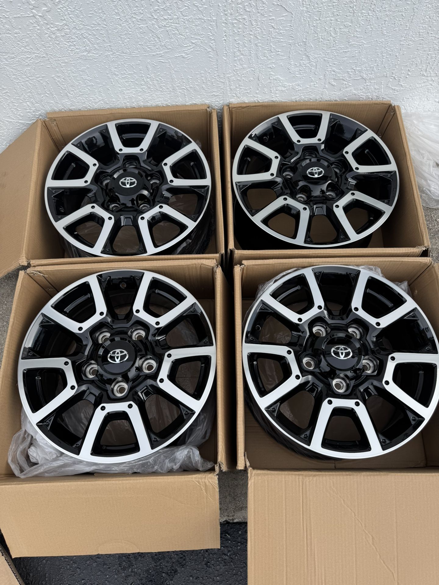 4 New 18” Toyota Tundra 18x8 5x150 Factory style wheels