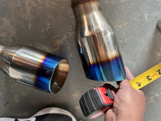 Burnt Exhaust Tips Muffler Delete