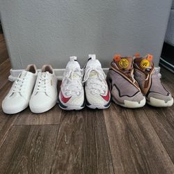Nautica Vans/ Nike Air Jordan Why Not Beige Brown Yellow Orange Black/ Nike LeBron 13 Low Olympic