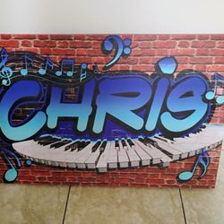 Canvas Art Musical Chris