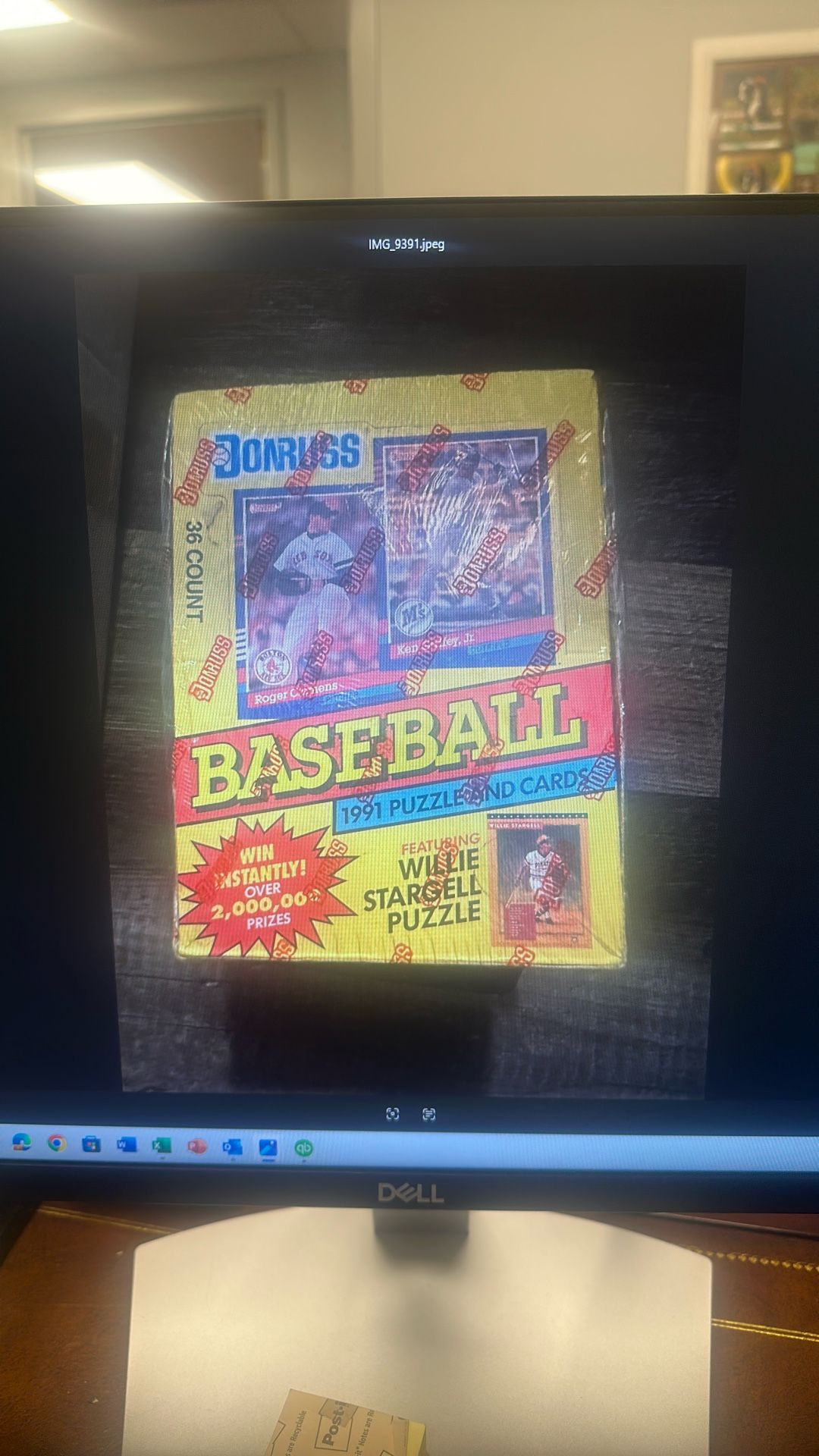 1991 Donruss Box