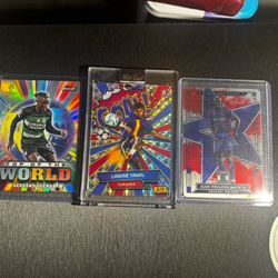 3 Soccer cards bundle . PICK UP ONLY 