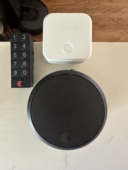 August Smart Lock, Wifi Bridge & Keypad