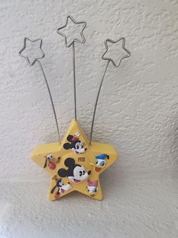 Disney Mickey Mouse 1928 Star Photo Clip Holder