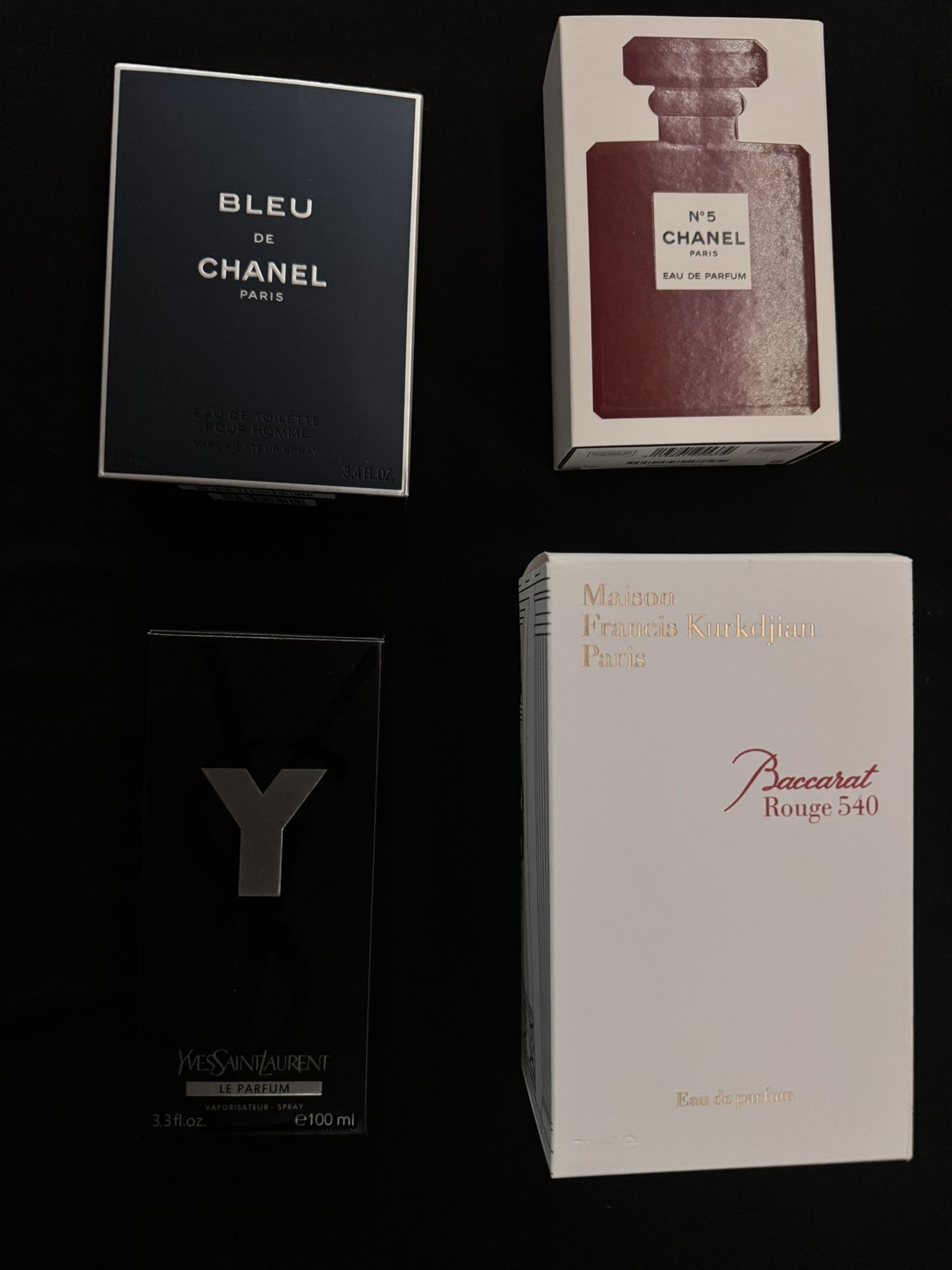 Colognes/Perfumes (Read Description!) YSL CHANEL BACCARAT ROUGE 540 
