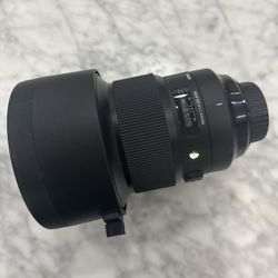 Sigma 105mm f/1.4 DG HSM Art Lens for Nikon F