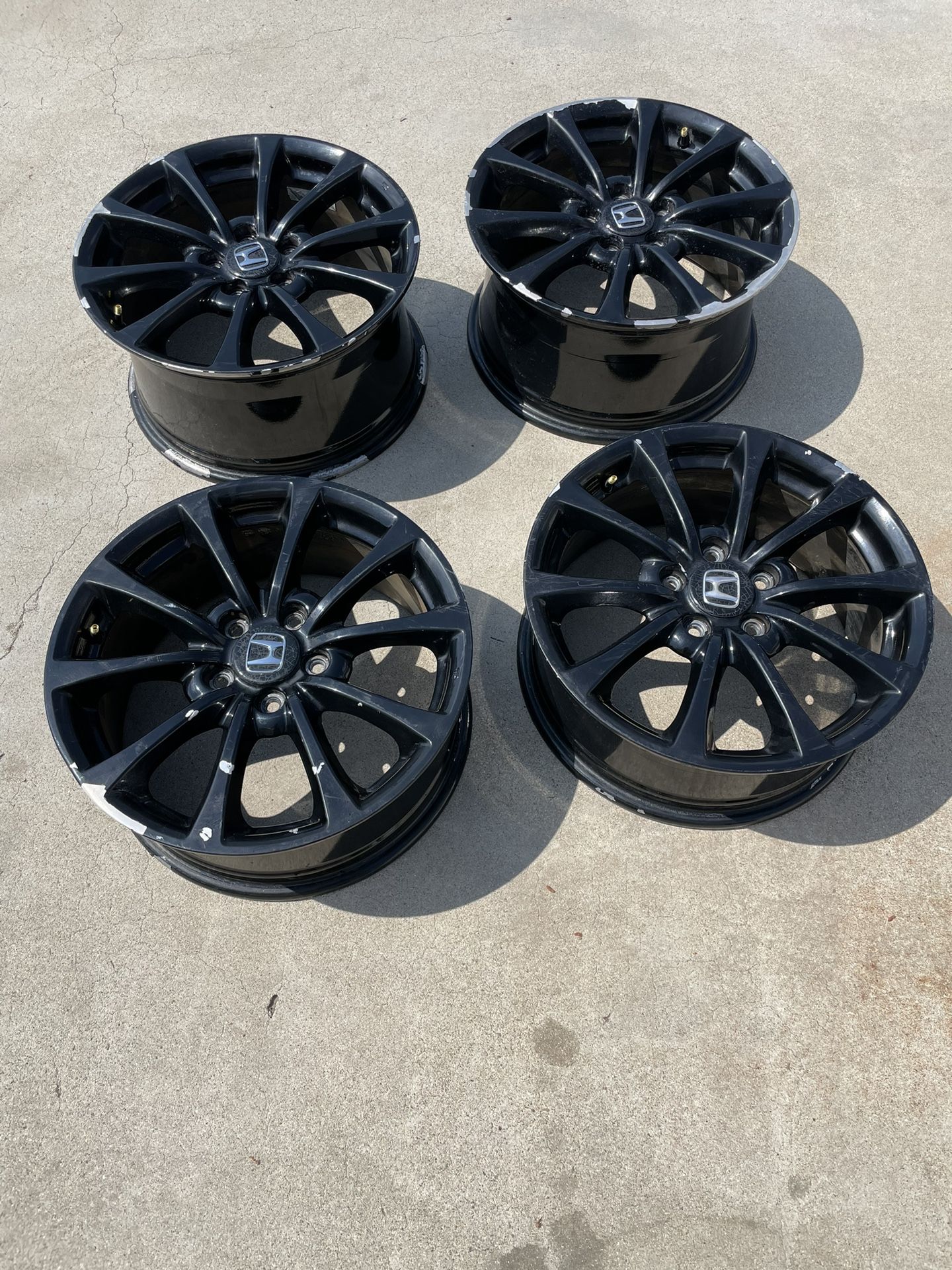 S2000 Honda Black OEM WHEELS 17