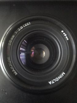Minolta 28mm 1:28