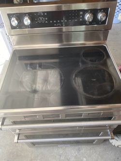 Electric oven stove delivered