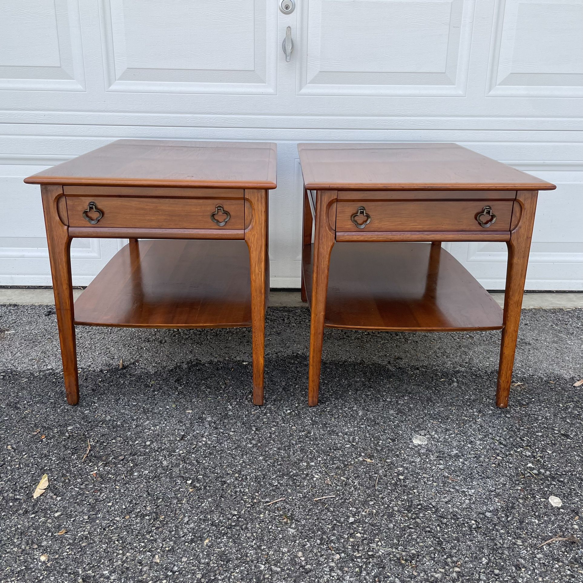 Vintage Mid Century MCM Danish Modern Side End Tables