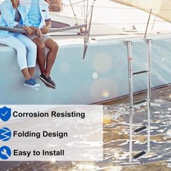 #955... Telescoping Boat Ladder