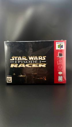 Title: Vintage 1999 Star Wars Episode I Racer – Nintendo 64 N64 – Sealed