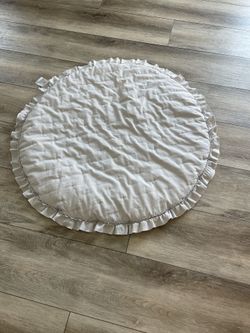 Soft Grey Baby Play Mat Washable 