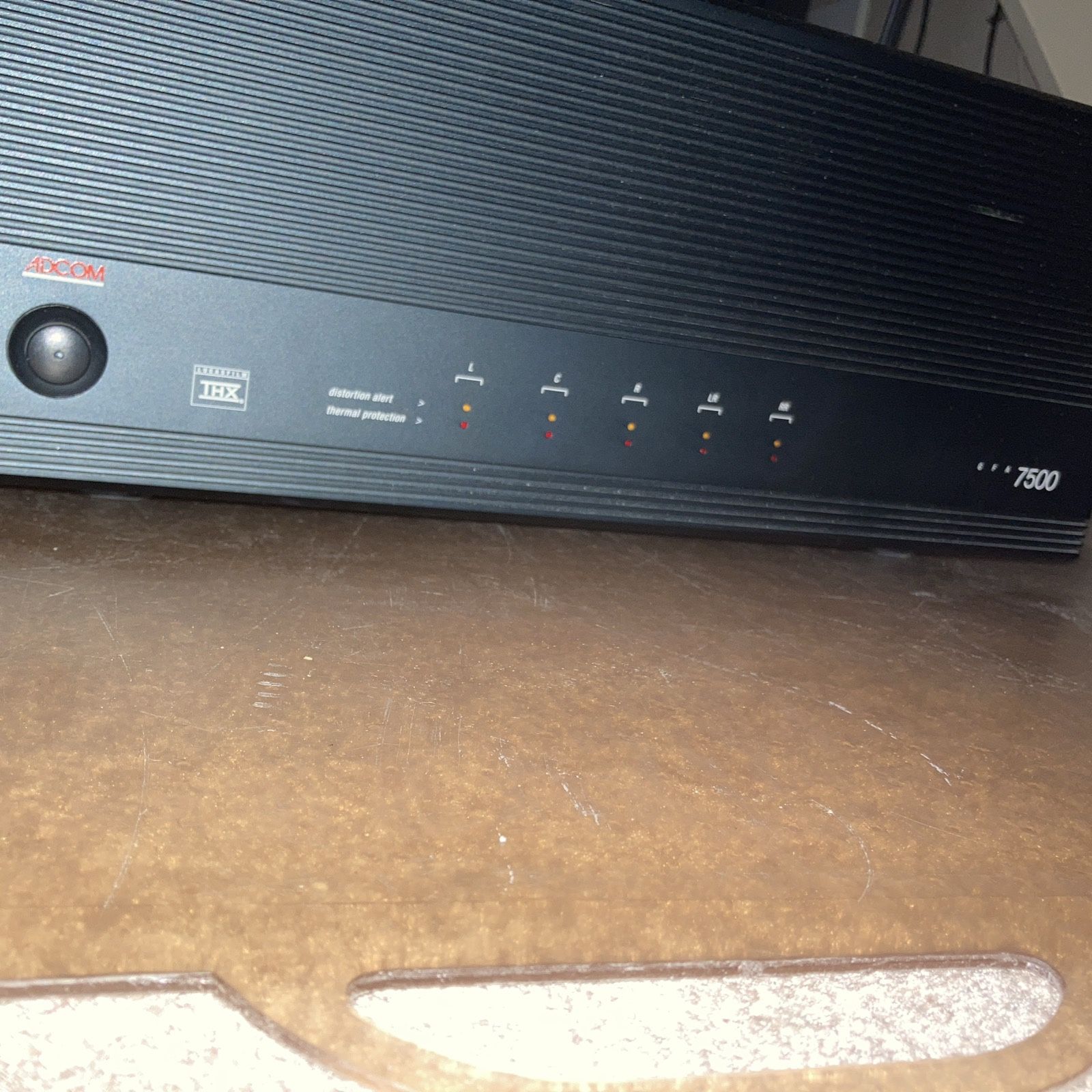 Adcom Amplifier GFA 7500 150 Watts X 5 Per Channel