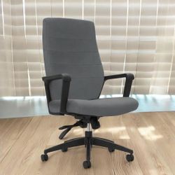 Luray™ Upholstered High-Back Chair (Siege Vinyl) – $500 📦 Florida