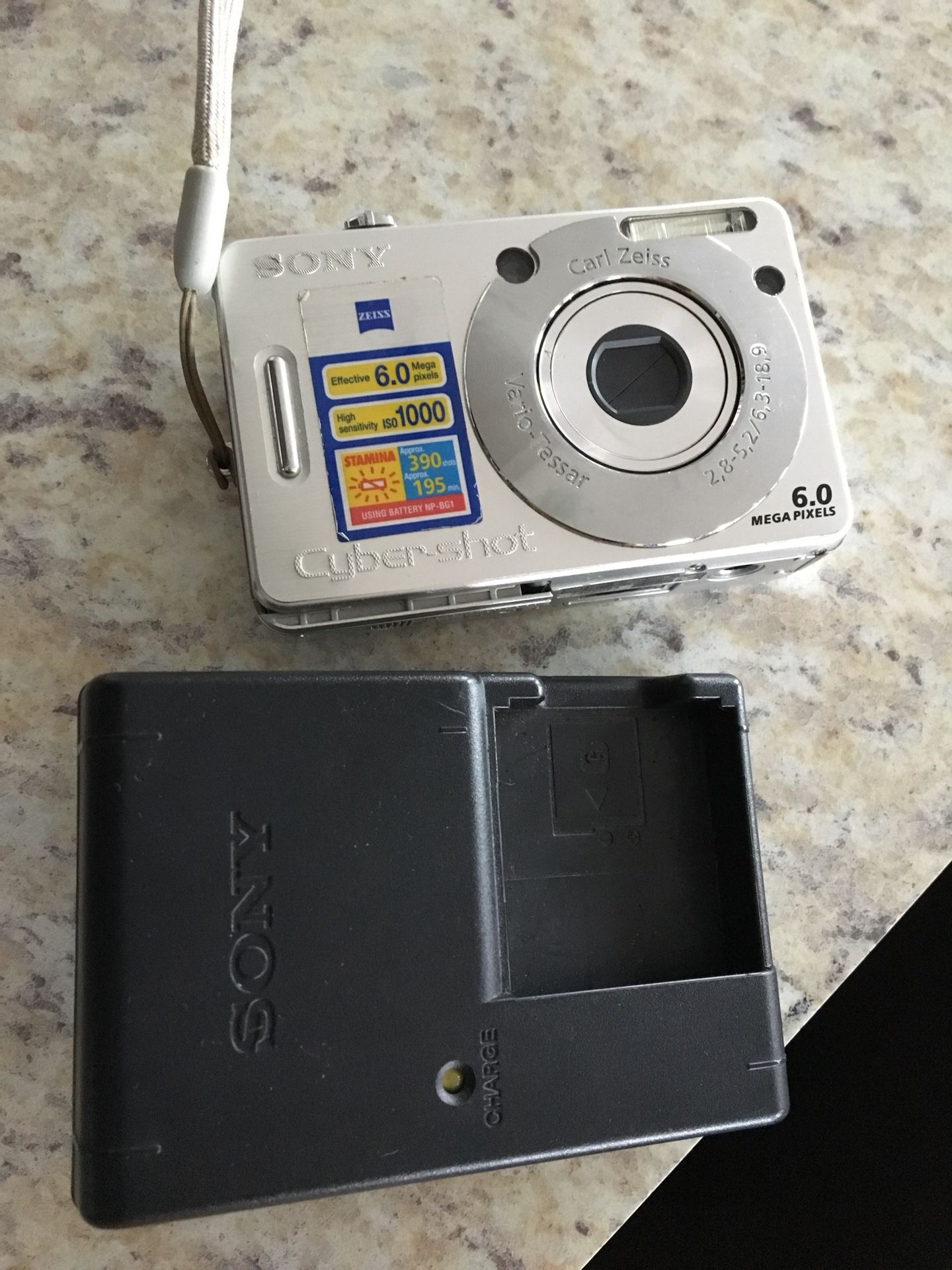 Sony Digital Camera with charger