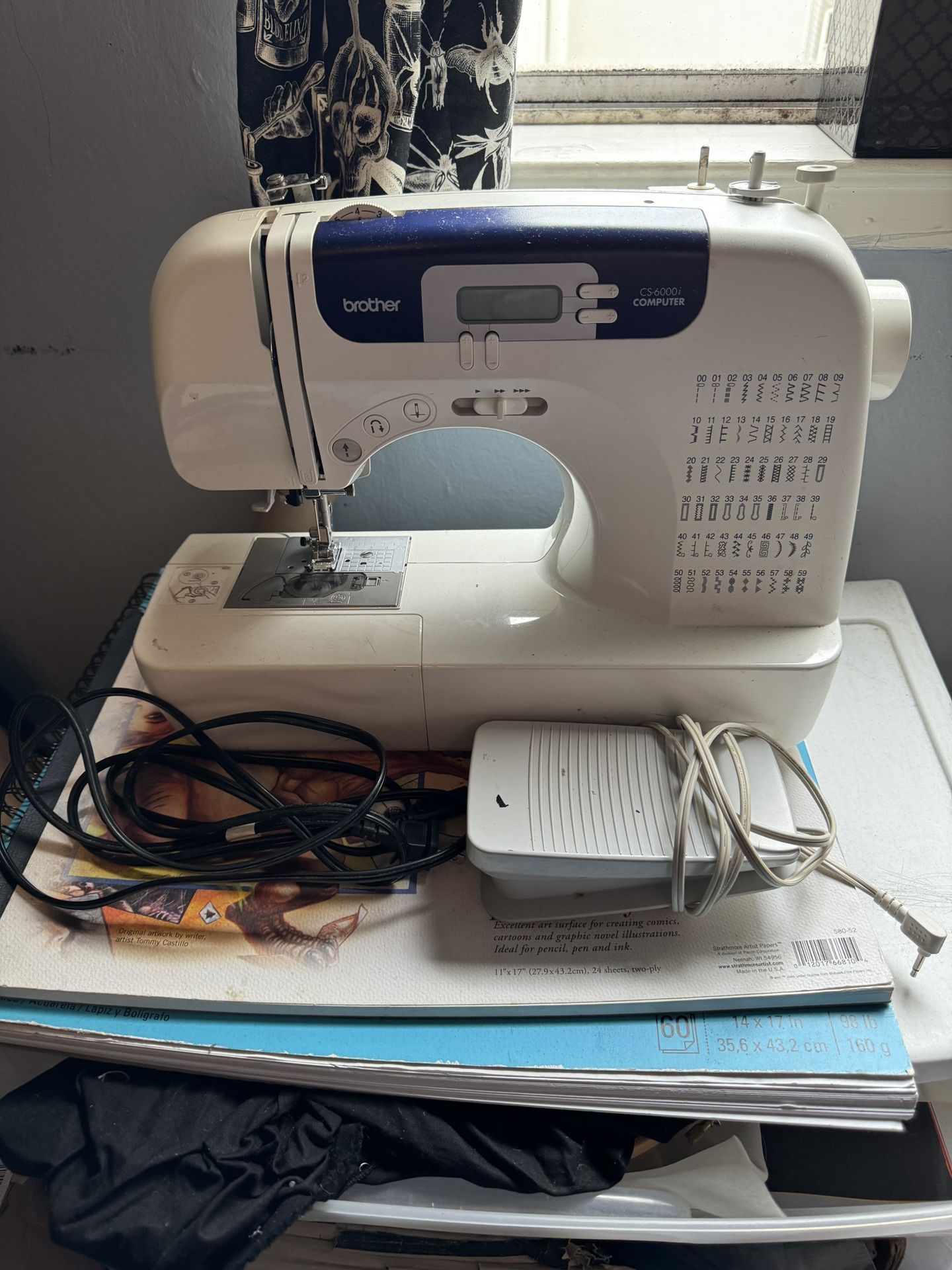 Working Sewing machine