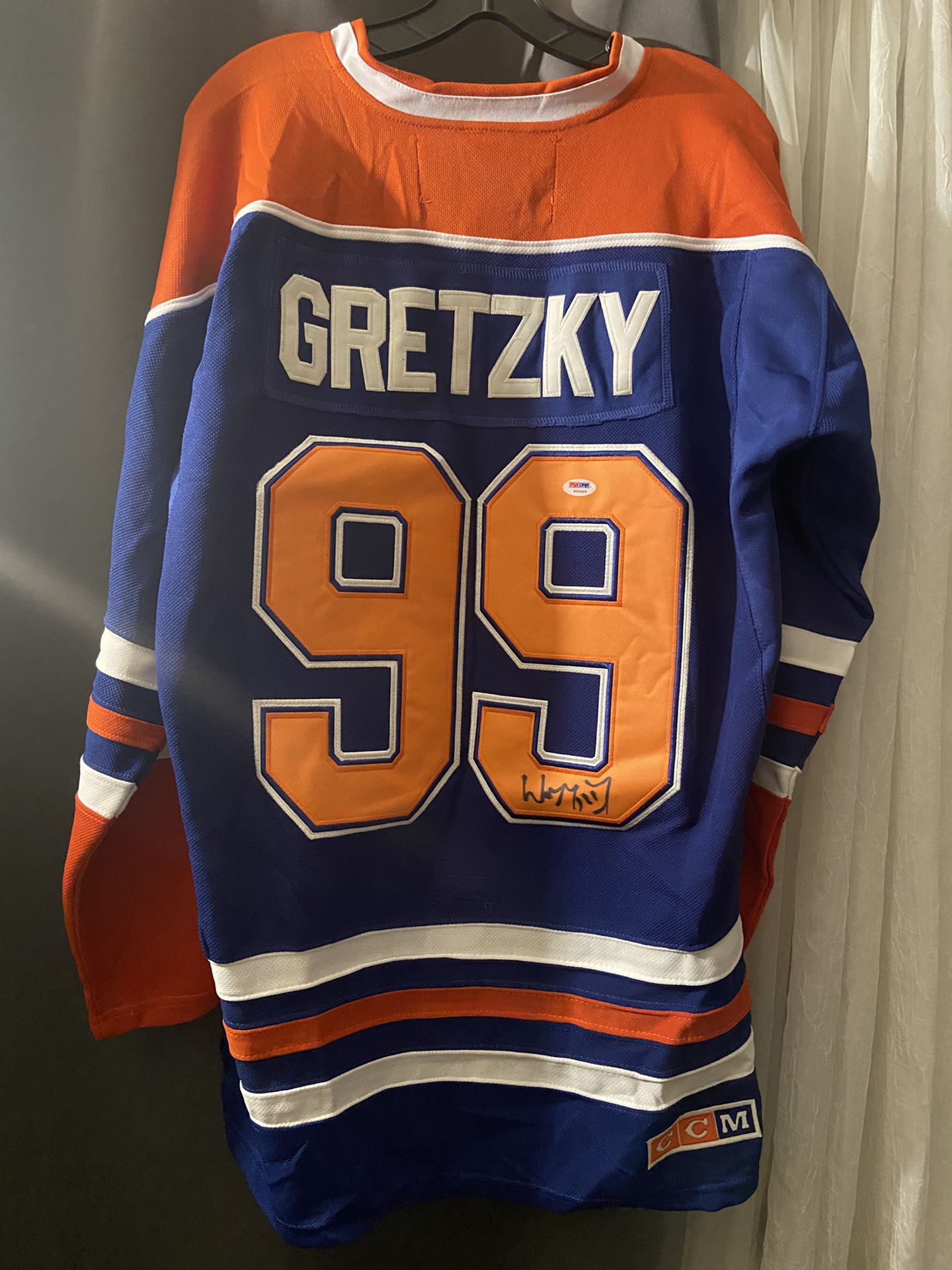 Wayne Gretzky Autographed Edmonton Oilers Autographed Jersey with Delu –  Latitude Sports Marketing