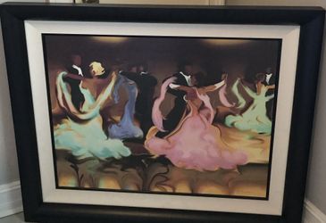 Beautiful Steve Bloom Painting  37H x 45 W