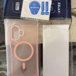 Magnetic iPhone 16 Case + Screen Protector