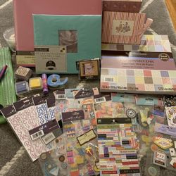 Scrapbookers Starter Kit - Supplies, tool , etc