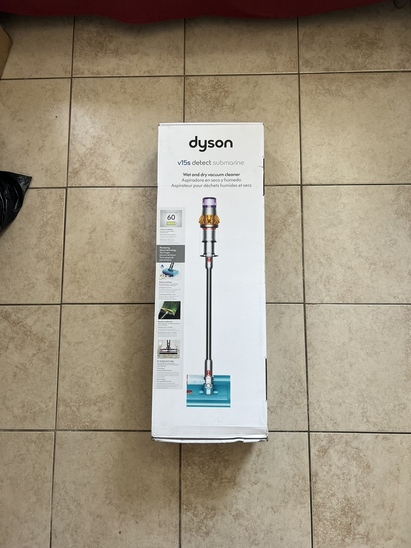 Dyson V15s Detect Submarine Cordless Stick Vacuum