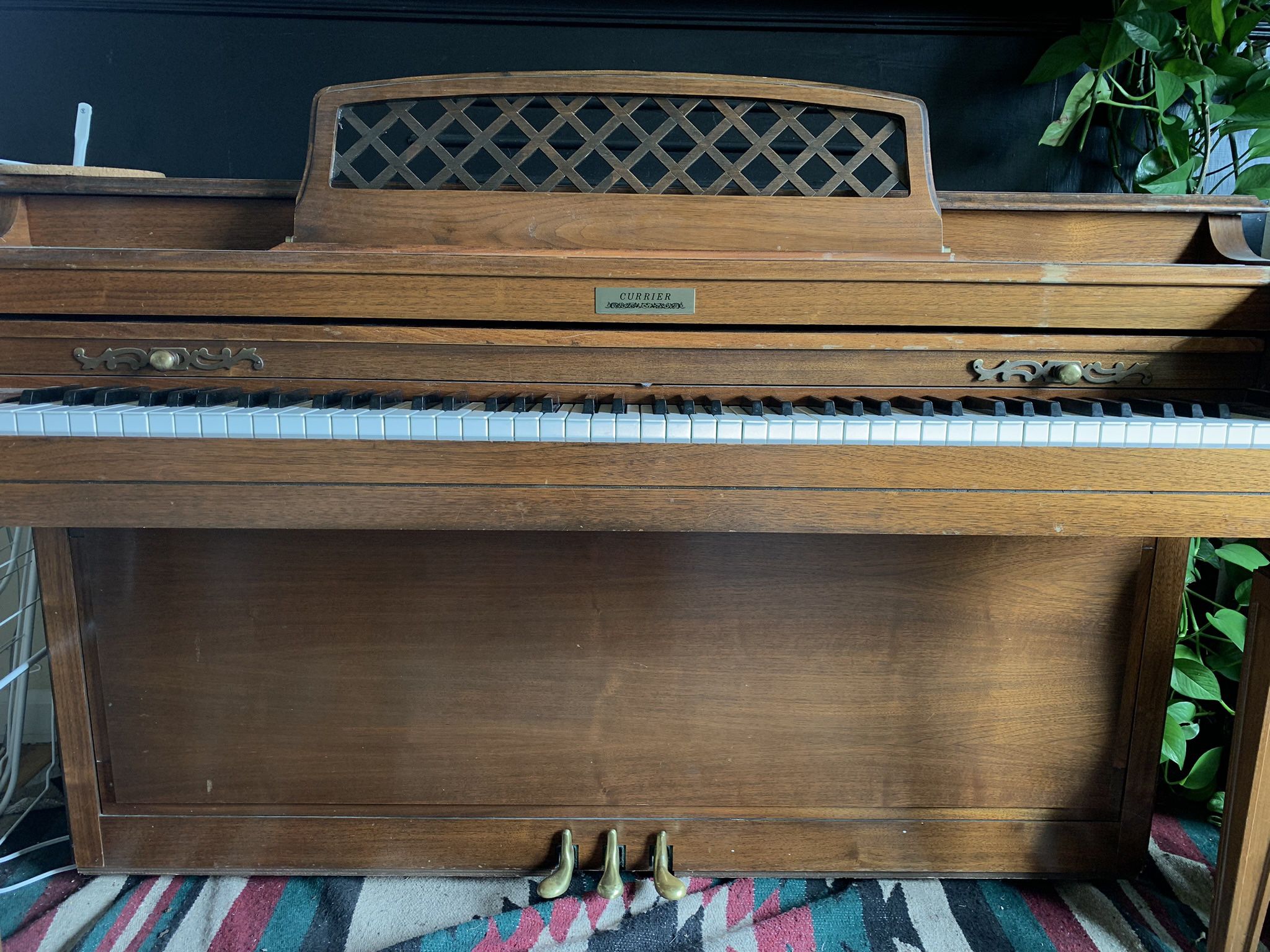Currier upright Piano