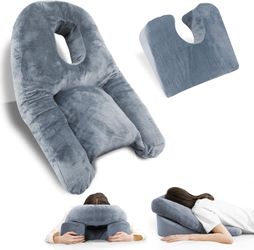 HOMCA Face Down Pillow Memory Foam Massage Cushion