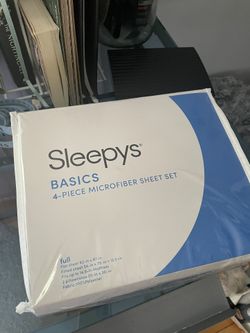 Sleepy’s 4 Piece Microfiber Sheet Set (FULL Size)