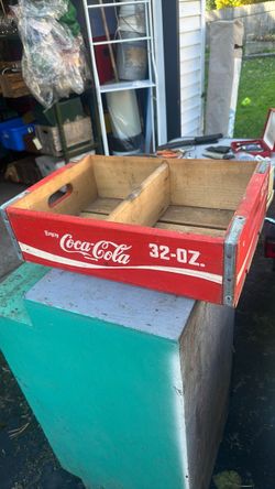 Vintage Coca-Cola wooden crate