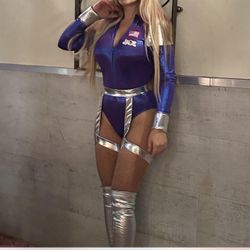 Title: Fashion Nova Out of Your World Astronaut Halloween Costume – Size M/L