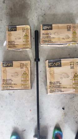 300 lb Olympic Weight Set