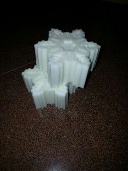 Island winter snow flake hand soaps