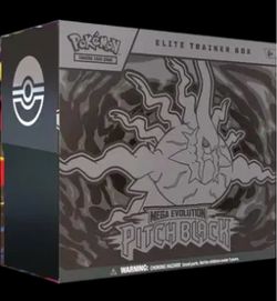 Pokémon Mega Evolution Pitch Black Elite Trainer Box $70