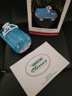 Classic Kiddie Car Christmas Ornament Collectors Series 
