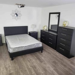 Brand New Bedroom Set with Mattress / Juego de Cuarto Queen con Colchon Nuevo … Fast Delivery 🚚 