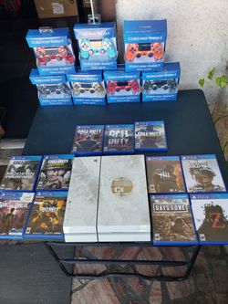 $220! Limited edition Destiny 2 PS4 Playstation 4 2017 Edition. 500GB, 1TB $260! 2TB $350! $20! Per Game 3 for $50! & 7 for $100! Extra control $35!