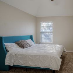 Full size bed frame + headboard