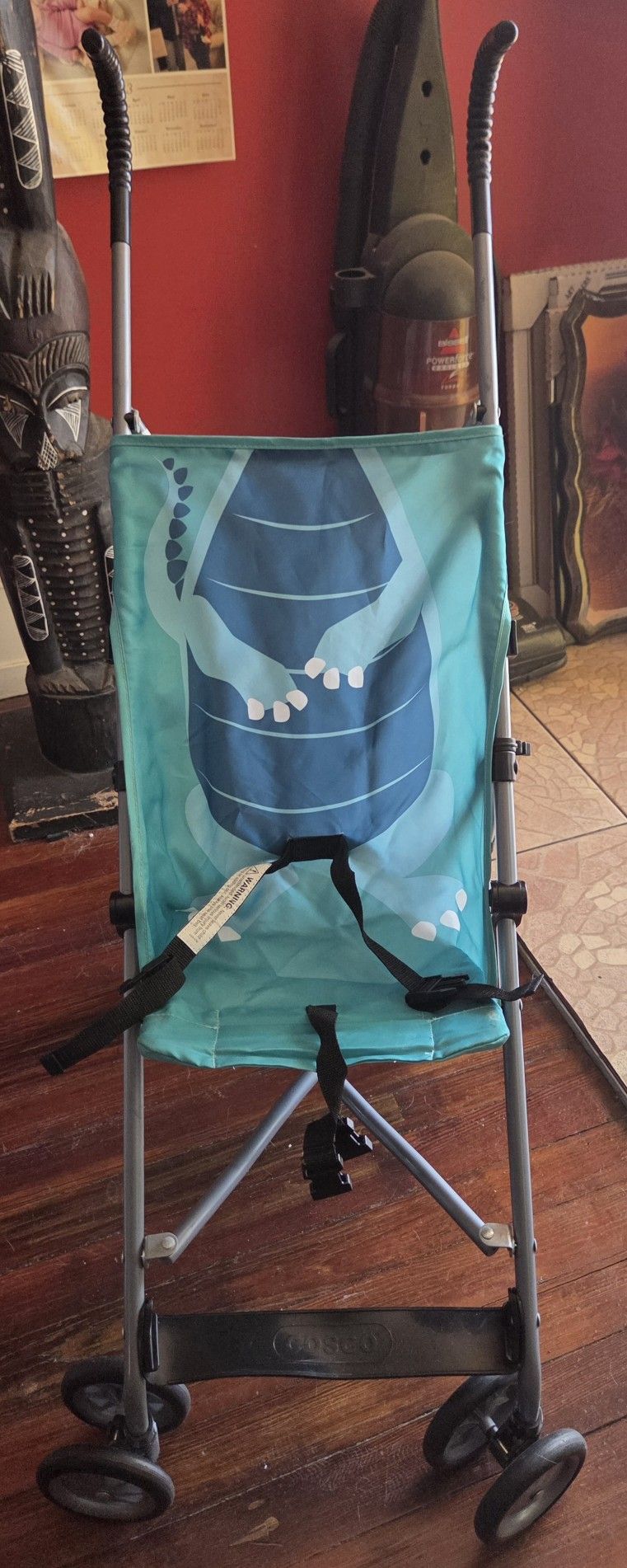 Cosco Kids Comfort Height Toddler Umbrella Stroller without Canopy, Dragon