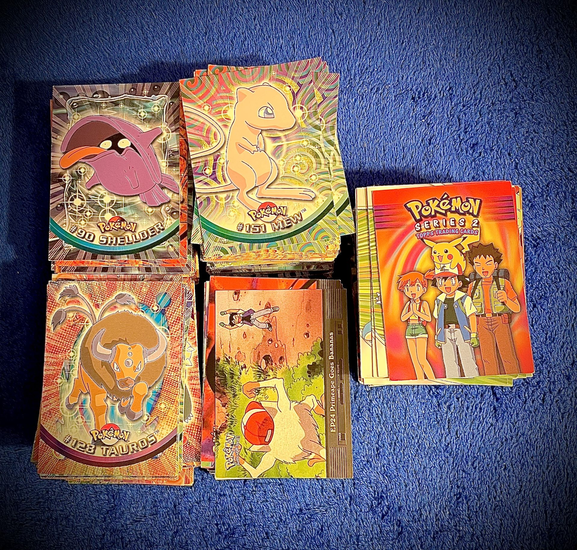 GIGANTIC 365+ VINTAGE Topps Pokémon Lot (1(contact info removed)) - 4 COMPLETE Subsets! Rare BULK for Set Builders