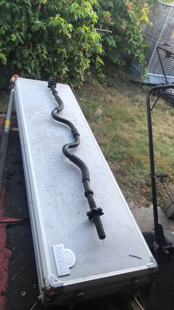 Curl bar for weights