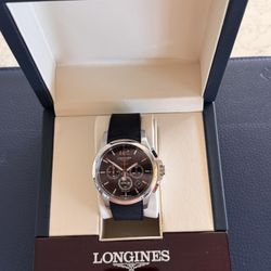 Longines Conquest V.H.P. 44mm Quartz CHRONO Men's Watch L3.727.4.56.9