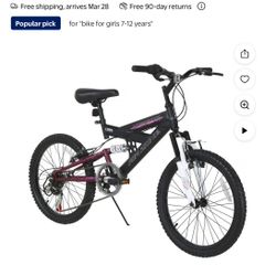 20 inch girls aftershock Arizona mountain bike