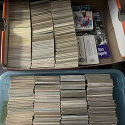 Old Sports Trading Cards & Old Cereal Boxes