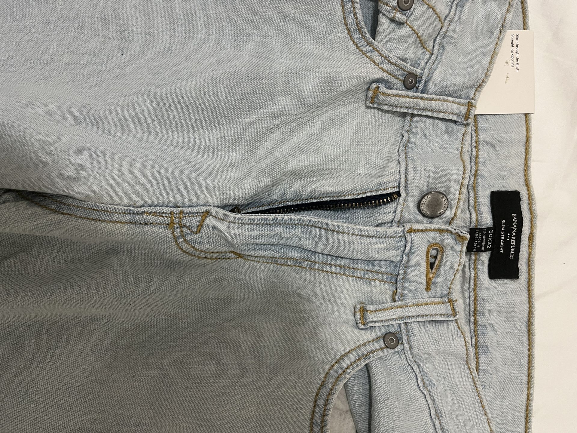 Banana Republic Slim Straight Jeans 30x32