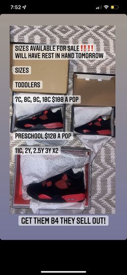 Jordan Retro Thunder 4 