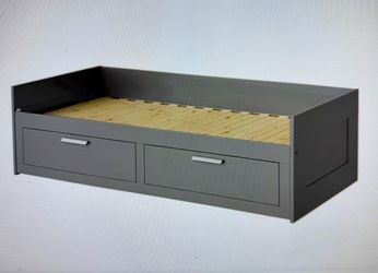 FREE - Twin size bed frame with drawers
