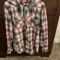 Vans Button Down Shirt New Condition Xl 
