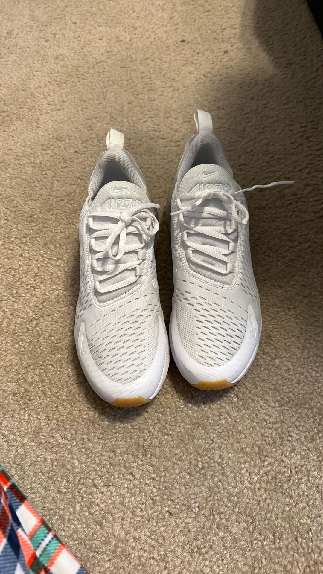 nike air 27c white mens 9 1/2