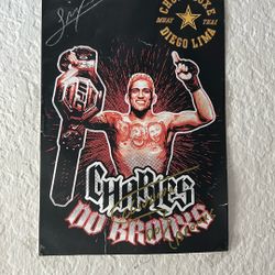 charles oliveria autograph